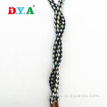 Drawstring Cord Twisted Cotton Cord With Metal Tips